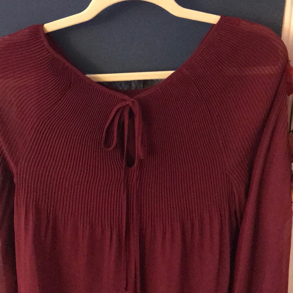 Red blouse size M - Picture 4 of 4
